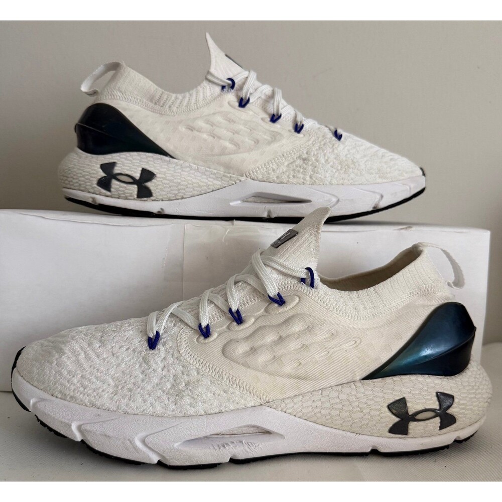 Under Armour Men's UA HOVR Phantom 2 White Running Shoes Men’s Size 10.5